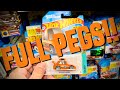 LOADED HOT WHEELS PEGS Peg Hunting Tooned Toyota Supra L Case Review Highlights Unboxing Value