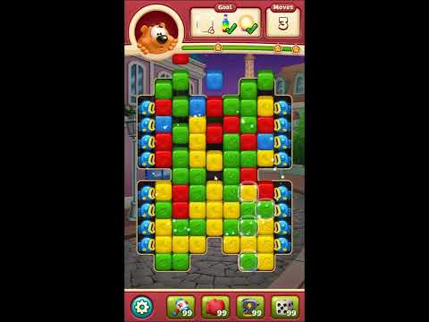 Toon Blast Level 6256 - NO BOOSTERS 🐻🐺🐱 | SKILLGAMING ✔️