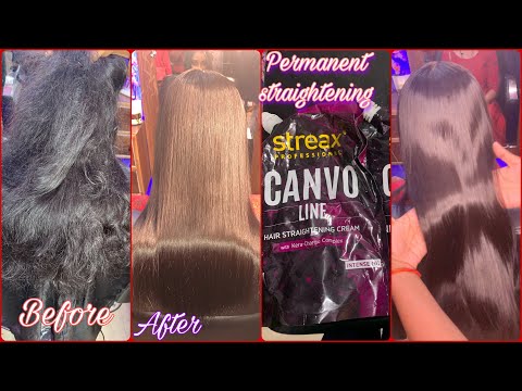 Streax professional CANVO LINE hair straightening |...