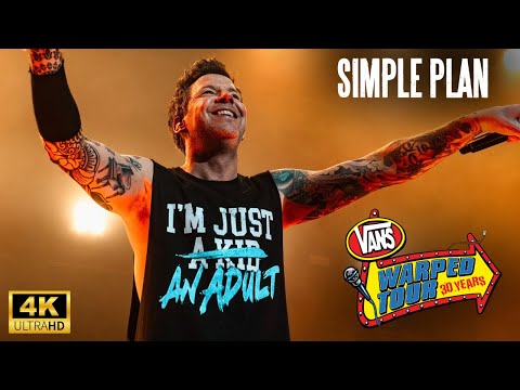 Simple Plan | Live Vans Warped Tour 2025 | Full Set | 4K ULTRA HD