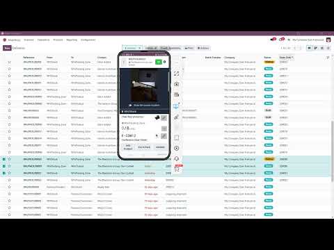 Speed up order picking with the Odoo barcode app demo video thumbnail