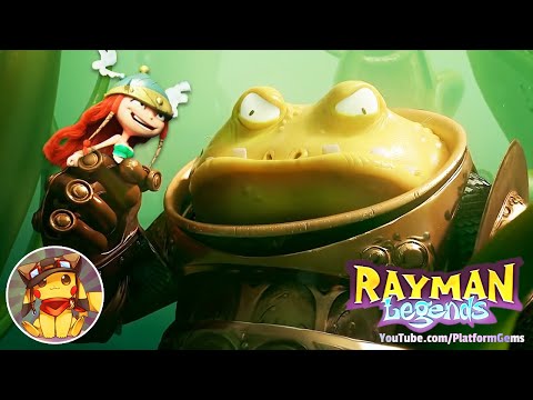 RAYMAN LEGENDS Toad Story - World 2 - 100% Walkthrough [1080p] No commentary