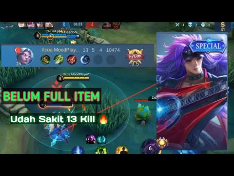 MARTIS TACTIC GAMEPLAY || DAMAGE TERSAKIT MARTIS @mobilelegends_indonesia