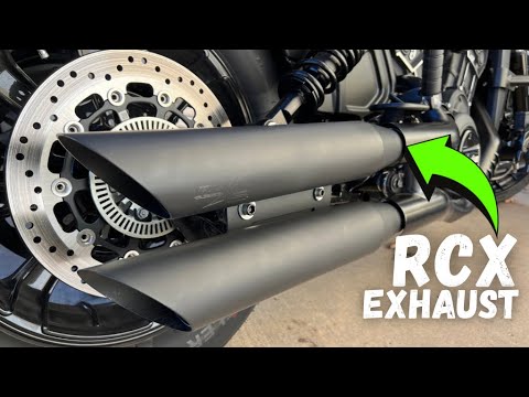 $300 RCX Exhaust Install on an Indian Scout Rogue