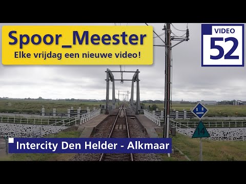 (4K) Cabview NS Trein Machinist  | Rij mee met de Intercity van Den Helder naar Alkmaar VIRM (52)