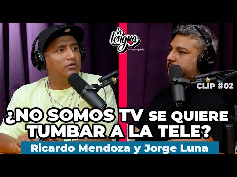 WE'RE NOT TV, DO YOU WANT TO KNOCK DOWN TV? - Ricardo Mendoza and Jorge Luna on La Lengua #Clip