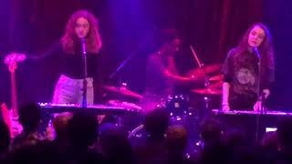 Let's Eat Grandma performing "It's not just me" (Rickshaw Stop, 3 Sept. 2018)