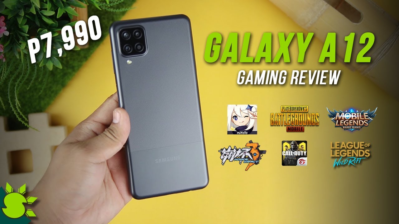 Samsung Galaxy A12 Gaming Review - Can it Game?
