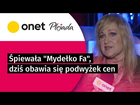 Marlena Drozdowska śpiewała "Mydełko Fa", dziś obawia się podwyżek cen. "Jest gorzej..." | Plejada