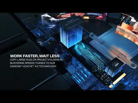 WD Blue SN5100 1TB NVMe SSD, PCIe Gen 4.0, up to 7,100 MB/s read