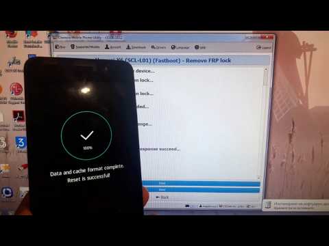 Huawei Y6 SCL-L01 Remove Google Account\Bypass FRP.With Chimera.