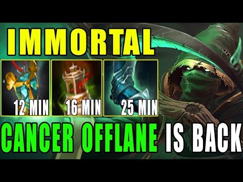 [Necrophos] Offlane Ez Game With Full Regen Style (FullGame Dota2 7.21d)