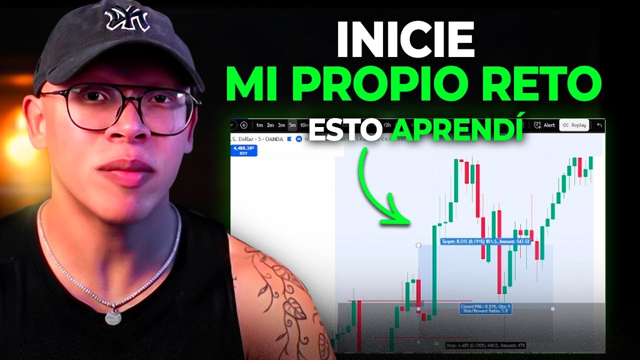 Así se siente empezar un reto de trading desde cero (sin filtros)