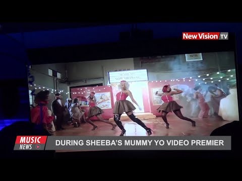 During Sheeba’s Mummy Yo video premier