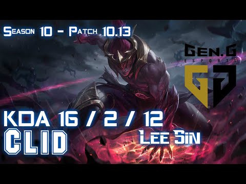 Gen Clid LEE SIN vs KAYN Jungle - Patch 10.13 KR Ranked