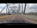Newport, Kentucky & Cincinnati, Ohio - Crossing the Taylor-Southgate Bridge (2021)