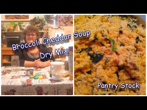 Broccoli Cheddar Soup Dry Mix | Pantry Stock