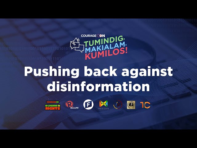 #CourageON: Pushing back against disinformation