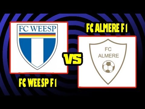 Voetbal film, FC Weesp F1 - FC Almere F1