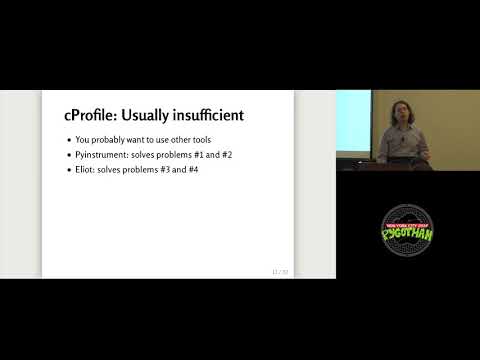 Beyond cProfile: performance optimization with sampling profilers and logging