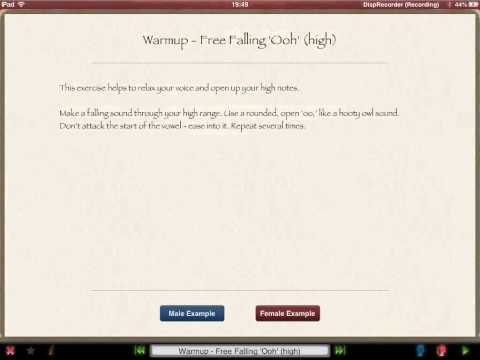 warmup free falling oooh