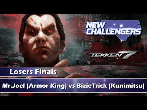Tekken 7 - Losers Finals - Mr.Joel (Armor King) vs BizieTrick (Kunimitsu)