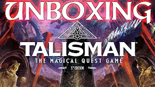 Avalon Hill's TALISMAN (5th Edition) - Unboxing, Overview, Comparison