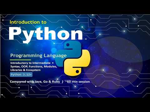 Introduction to Python Programming Language