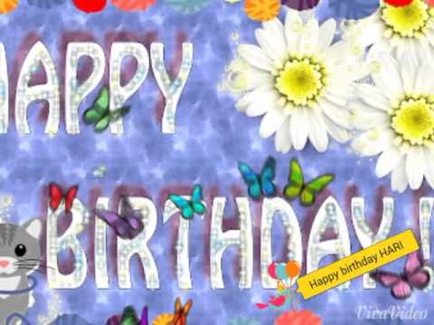 Harish birthday video