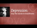 Depression Stop The Suicide In Installments Sadhguru