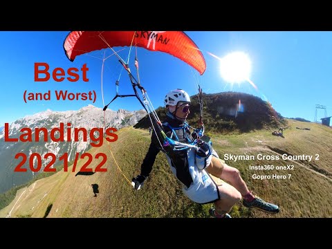 Best (and worst) of Landings 2021/22 || Skyman CrossCountry 2