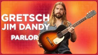 Video thumbnail for The Coolest Acoustic Guitar Under $200? Gretsch Jim Dandy Parlor Acoustic by Alamo Music Center