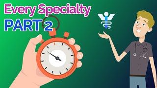 [Part 2] Every Medical Subspecialty Explained in 10 Minutes