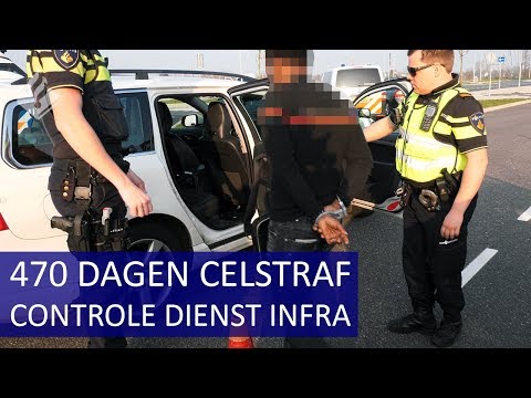 470 dagen gevangenisstraf - ANPR - Politiecontrole - Dienst INFRA - AANTREFFEN LACHGAS