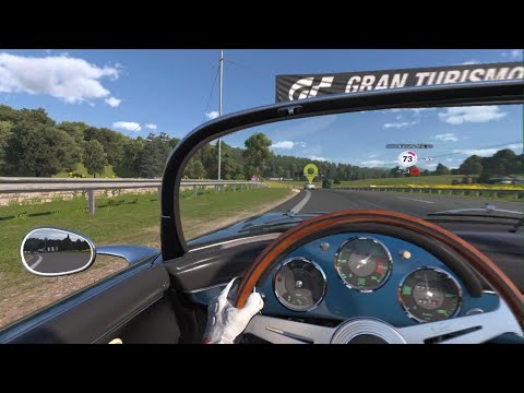 My very first time ever playing PS VR2,Gran Turismo 7