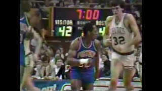 Vinnie Johnson continues his rampage vs. Boston (1985 Playoffs)
