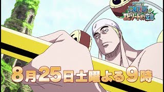 【8/25(土)放送：TVスポット第2弾】『ワンピース　エピソード オブ 空島』