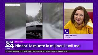 Vreme la extreme: De la temperaturi de vară, la furtuni cu grindină și ninsori la munte