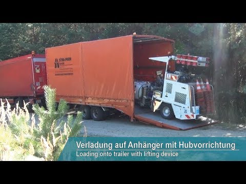 Verladung auf Anhänger mit Hubvorrichtung (K03)