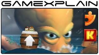 Donkey Kong Country Returns: Stormy Shore 2-5 (Puzzle Pieces, KONG Letters Guide, Walkthrough)