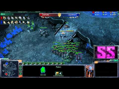 Starcraft ll : Callum & Millsy Commentary - EGPuMa vs LiquidHerO