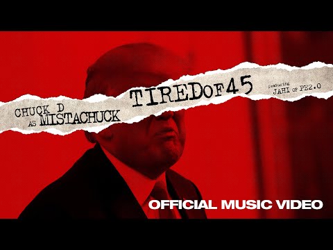 Chuck D featuring Jahi of PE2.0 - TIRED OF 45 (12.30.84) (Official Music Video)