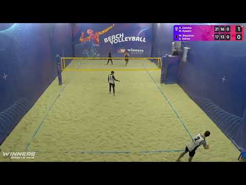 11:40 A. Zabuha / M. Kyselov - M. Stepanov / S. Zalizko 04.03.2023 | Winners Beach Volleyball