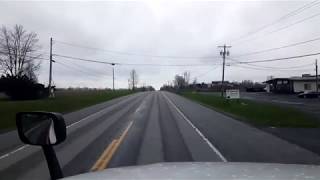 BigRigTravels LIVE! Brockport to Buffalo,  New York NY Route 19, I-90-May 1, 2019