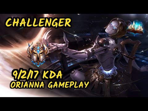 DOPA (Apdo) (ORIANNA) vs SYLAS - 9/2/17 KDA MID CHALLENGER GAMEPLAY - KR