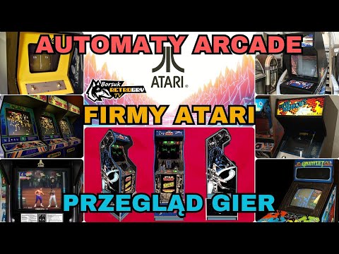 Borsuk Retro Gry TV: ATARI AUTOMATY ARCADE - Przegląd Gier Arcade Firmy ATARI #3