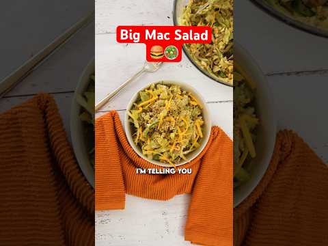 How to make Big Mac Salad!