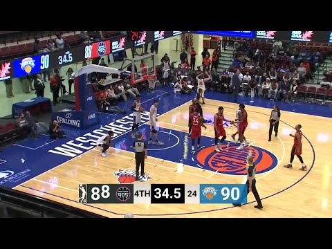 Kennedy Meeks Posts 10 points & 11 rebounds vs. Westchester Knicks