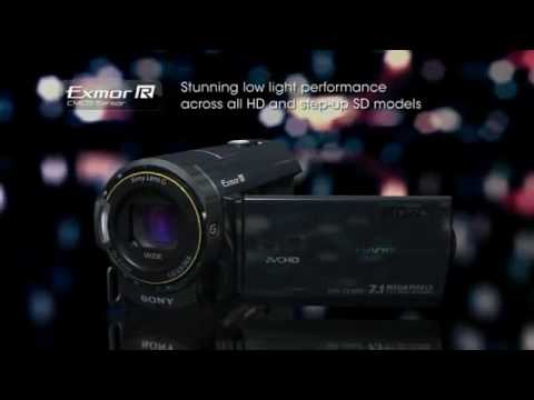 sony camcorder handycam 2010  cx550 xr550 nuovi modelli