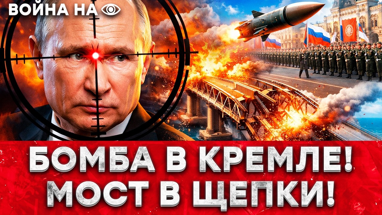 БАЛЛИСТИКА ВСУ ПРЯМО ПО ПАРАДУ 9 МАЯ! Путин на прицеле! Мосту  КРАНТЫ! КРЫМ В И?